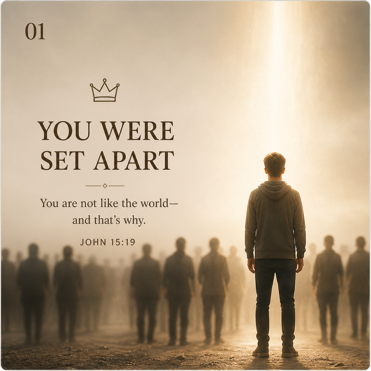 You Were Set Apart Card