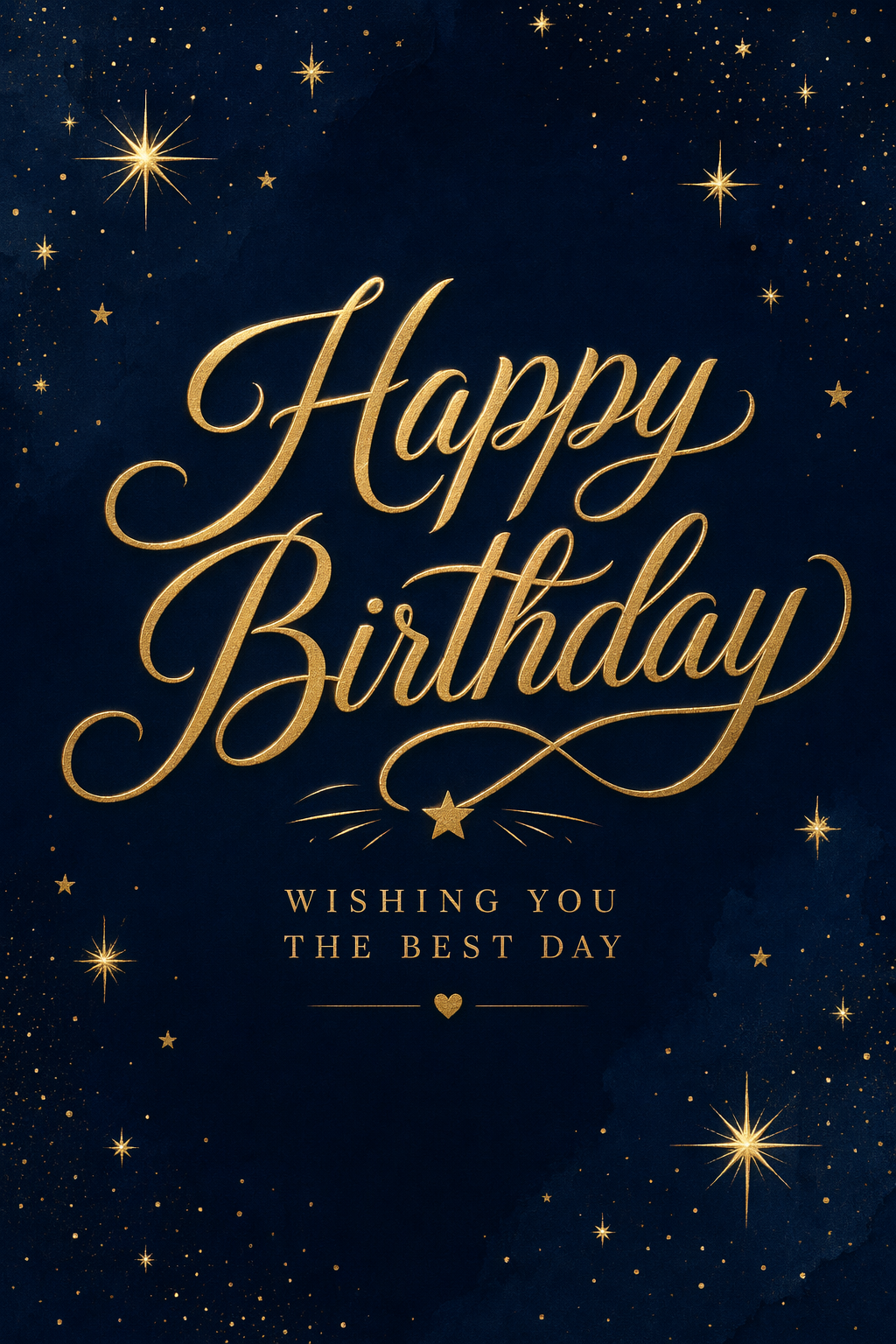 Modern Birthday Set — 4 cards