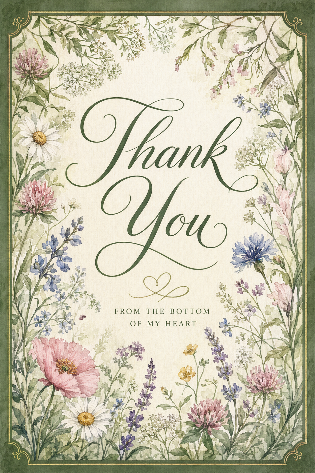 Linen Gratitude Pack — 5 cards